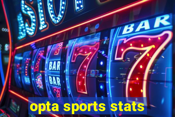 opta sports stats